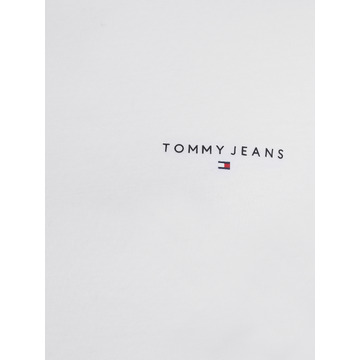 T-shirt van het merk Tommy Jeans in het Wit