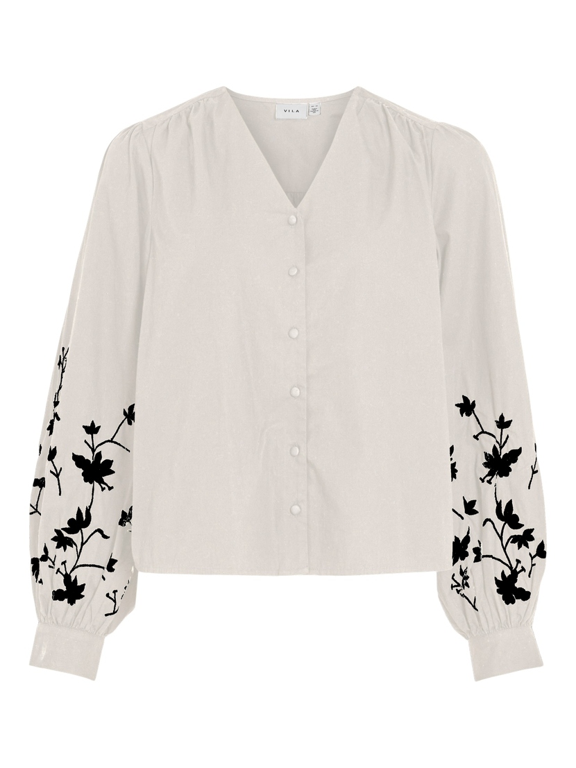 VICARIA L/S EMBROIDERY SHIRT/LR