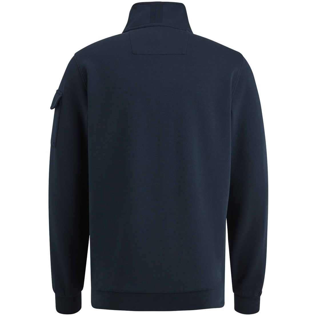 PSW2408423 Half zip collar interlock jersey