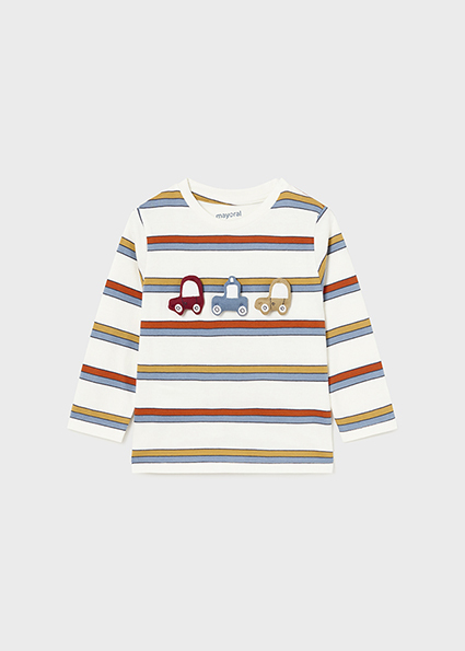 L/s stripes t-shirt