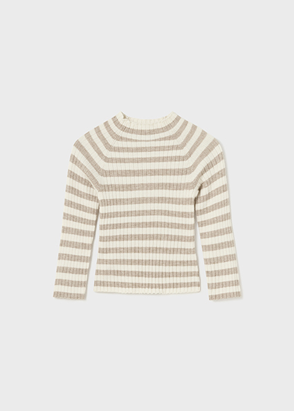 Knit mockneck