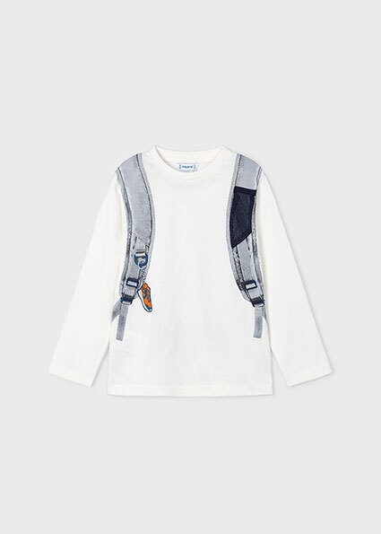 L/s backpack t-shirt