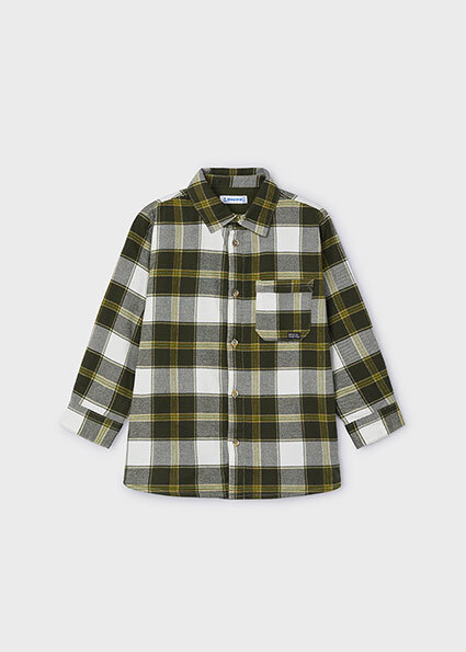 Checked overshirt