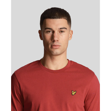 T-shirt van het merk Lyle & Scott in het Bordeaux