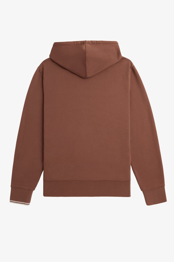 TIPPED HOODED SWEATSHIRT