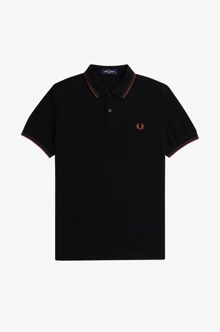 TWIN TIPPED FRED PERRY SHIRT