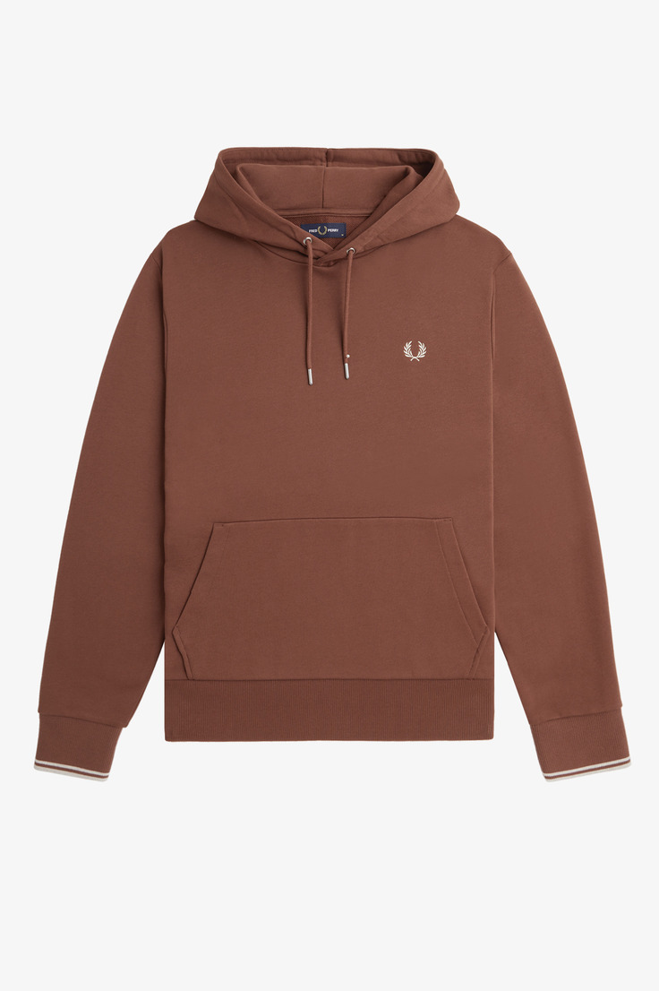 TIPPED HOODED SWEATSHIRT