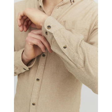 Hemd van het merk Jack & Jones in het Beige