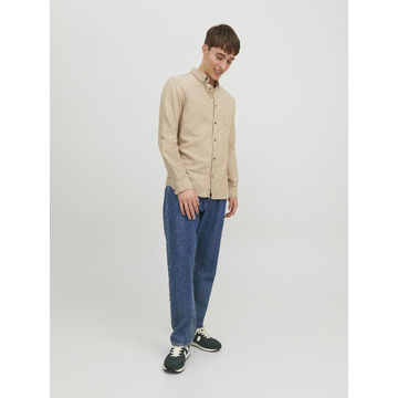 Hemd van het merk Jack & Jones in het Beige