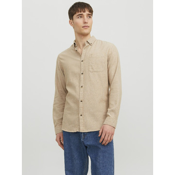 Hemd van het merk Jack & Jones in het Beige