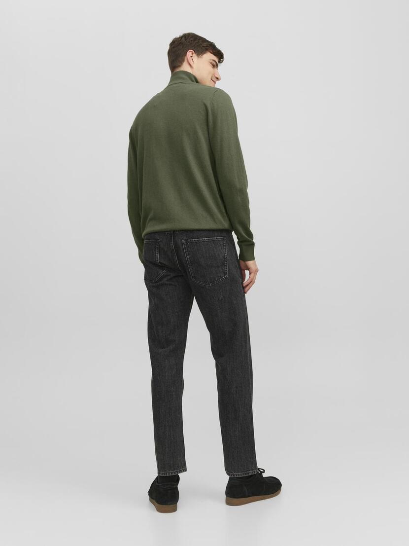 JJEEMIL KNIT HALF ZIP NOOS