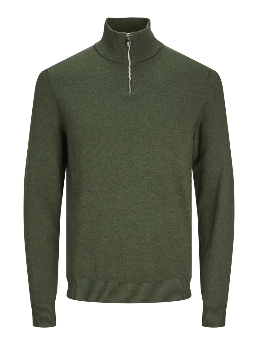 JJEEMIL KNIT HALF ZIP NOOS