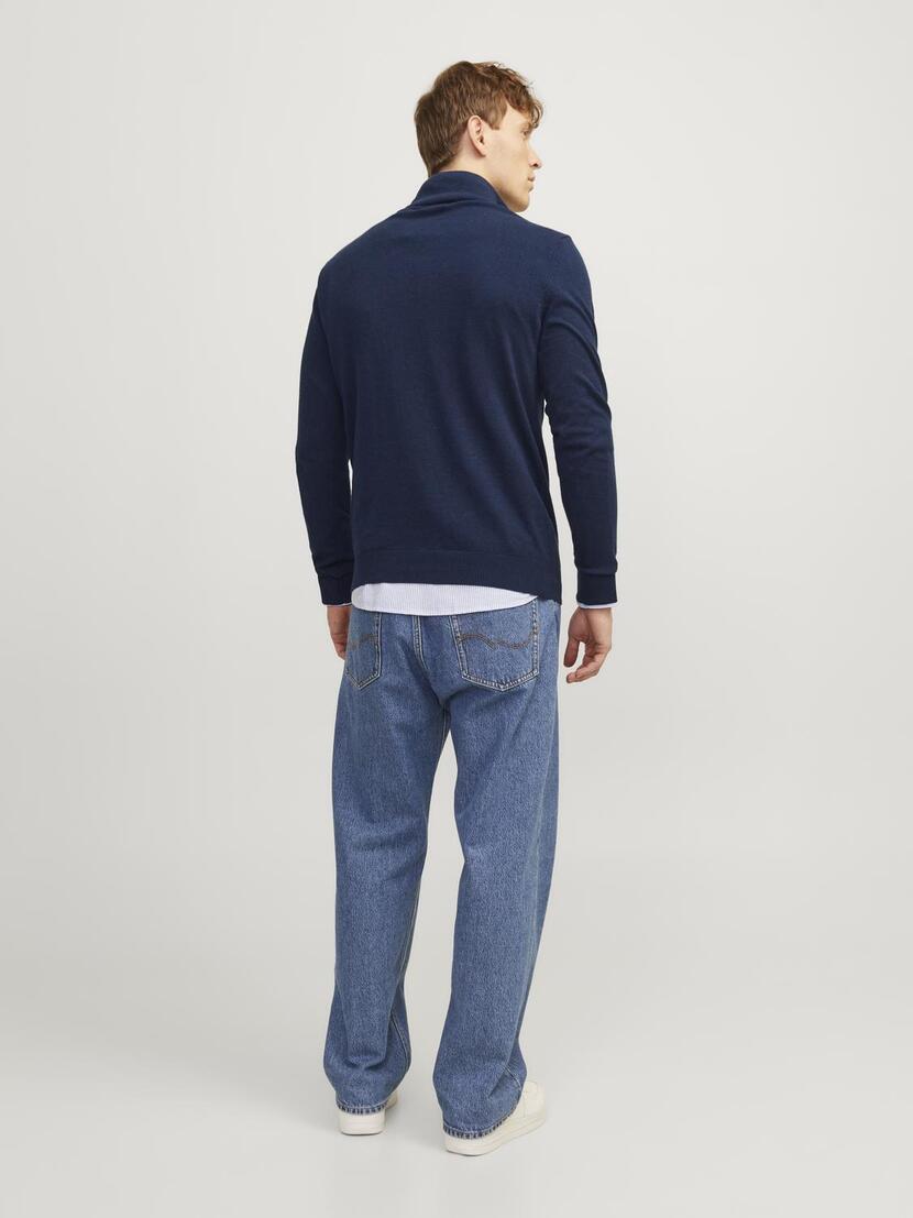 JJEEMIL KNIT HALF ZIP NOOS