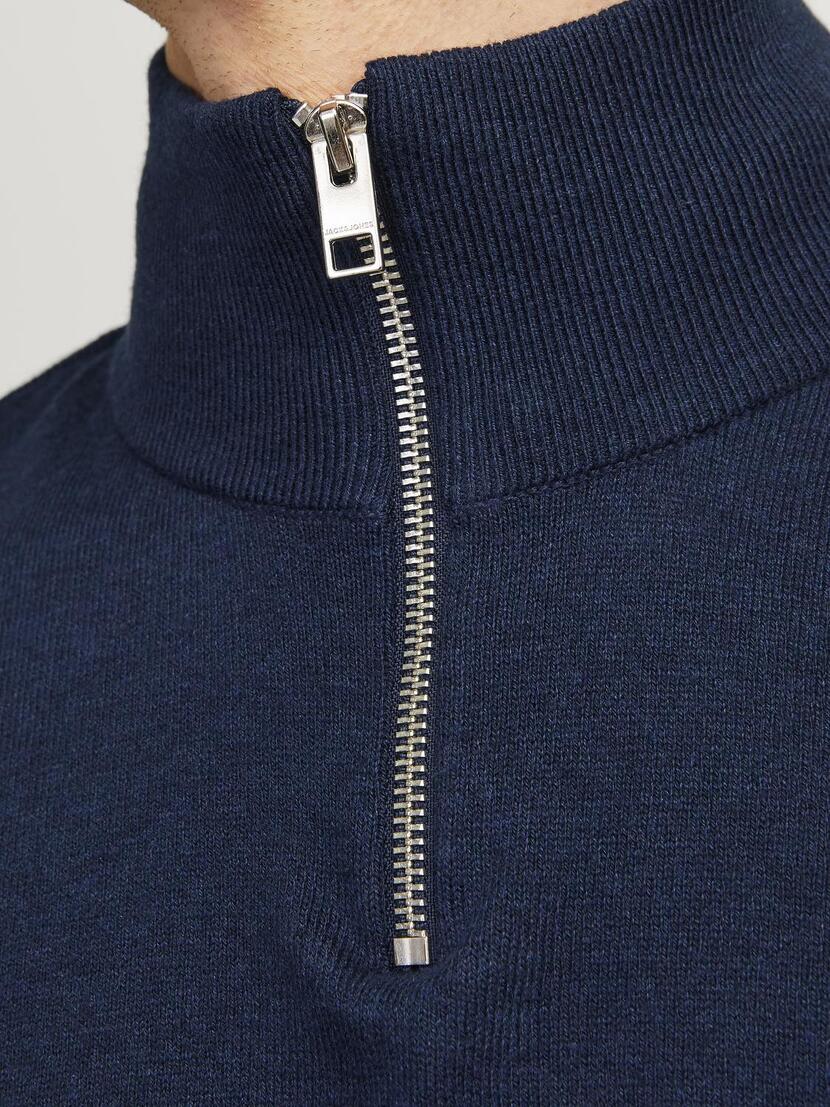 JJEEMIL KNIT HALF ZIP NOOS