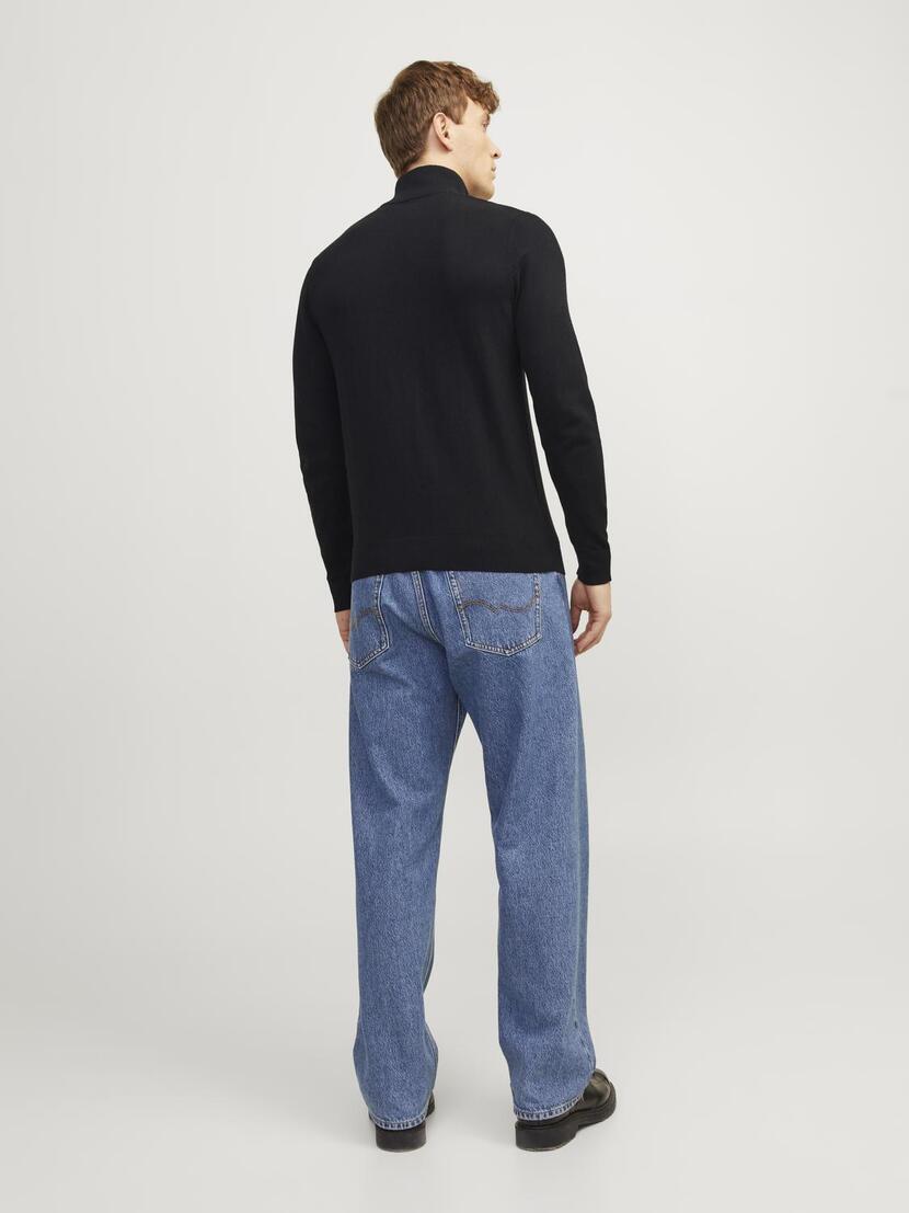 JJEEMIL KNIT HALF ZIP NOOS