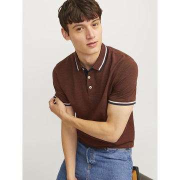 Polo van het merk Jack & Jones in het Bruin