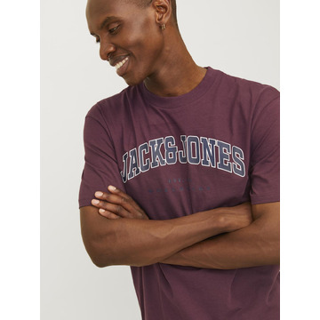 T-shirt van het merk Jack & Jones in het Bordeaux