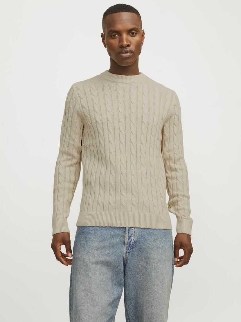 JJEROSS KNIT CREW NECK SN