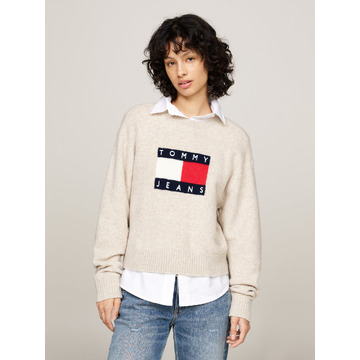 Pull van het merk Tommy Jeans in het Blauw