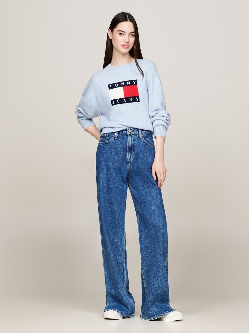 TJW MELANGE FLAG SWEATER EXT