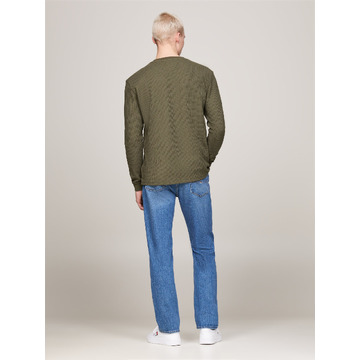 Pull van het merk Tommy Jeans in het Groen