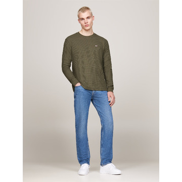 Pull van het merk Tommy Jeans in het Groen