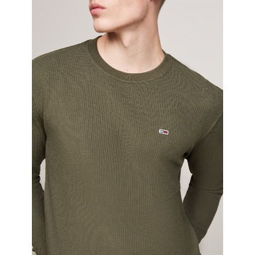 Pull van het merk Tommy Jeans in het Groen