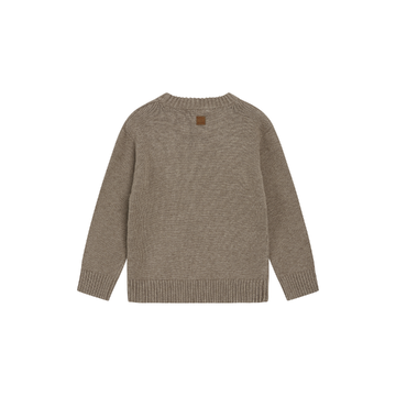 Pull van het merk Hust&claire in het Beige