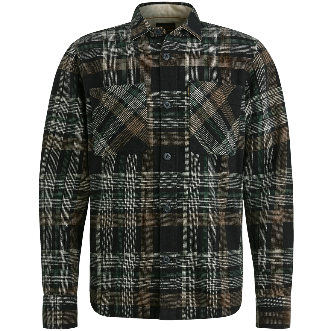 PSI2409236 Long Sleeve Shirt Ctn Big Check