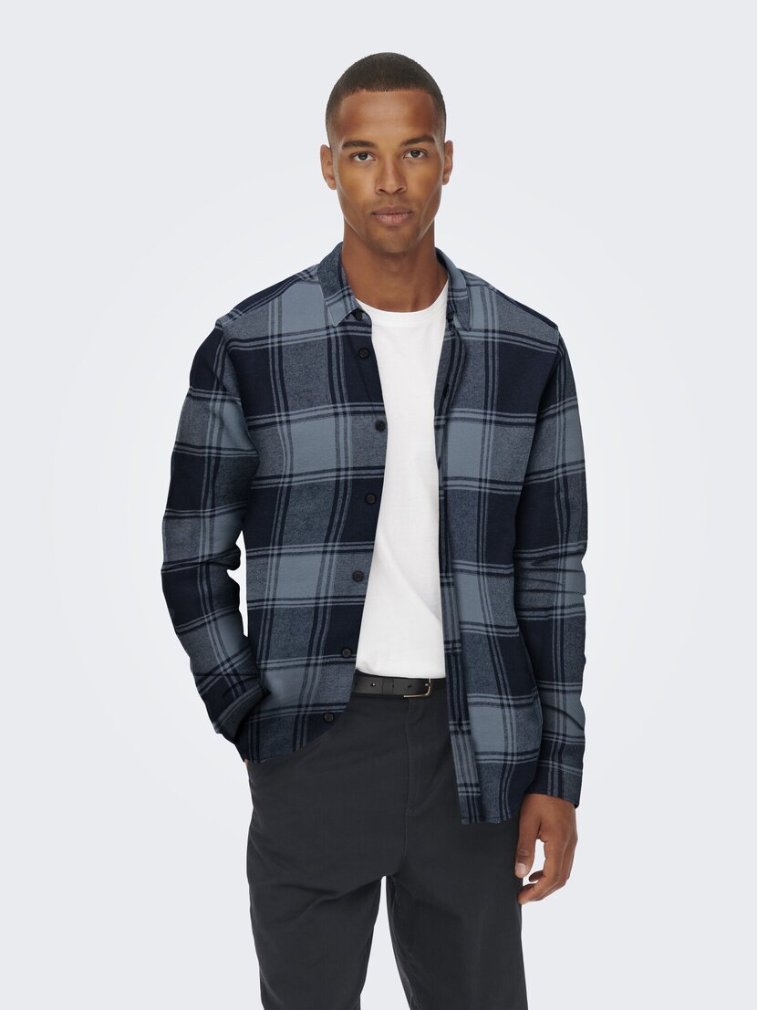 ONSGUDMUND LS CHECKED SHIRT NOOS