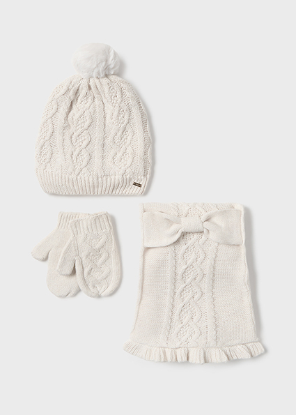 Hat-scarf set