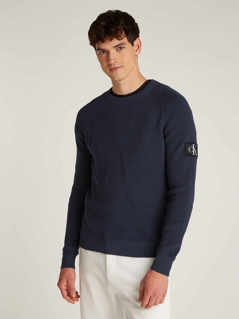 BADGE EASY SWEATER