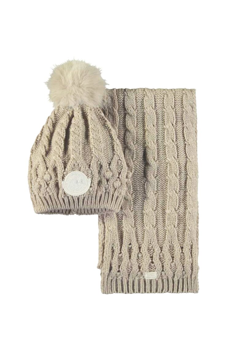 RAQUEL & RORY hat & scarf set