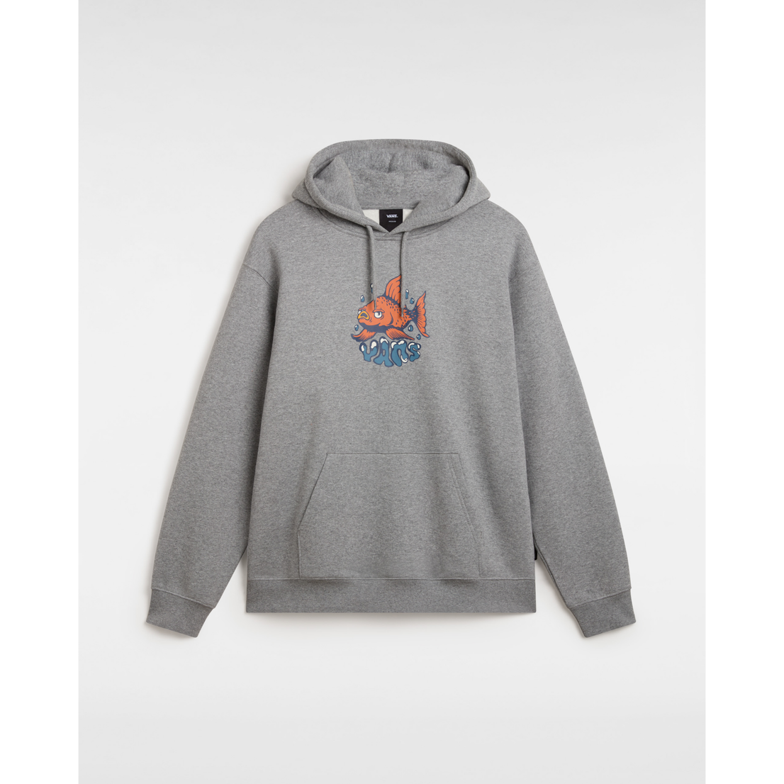 FISH LOOSE PULLOVER Cement Heather