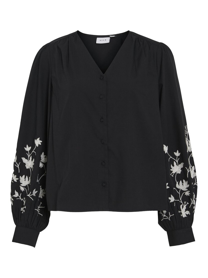 VICARIA L/S EMBROIDERY SHIRT/LR