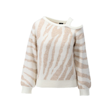 Pull van het merk K-design in het Beige