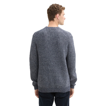 Pull van het merk Tom Tailor in het Blauw