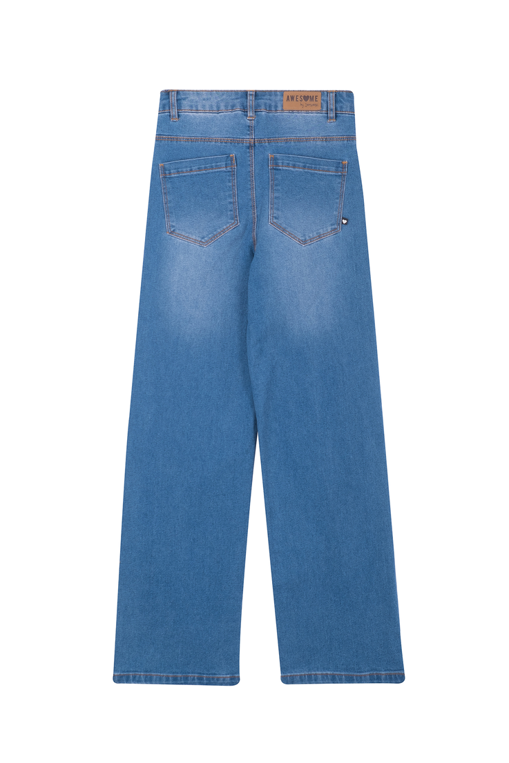 DENIM LONG TROUSERS