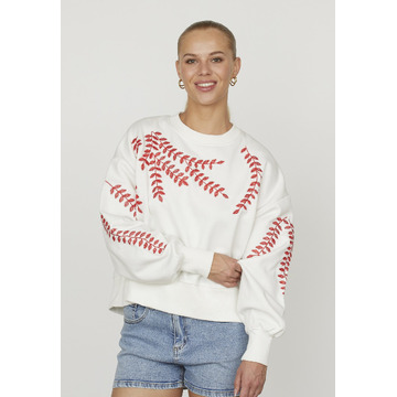 Sweater van het merk Sisters Point in het Kaki