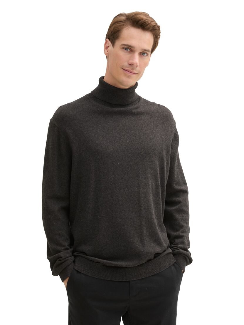 1043267 cottoncashmere turtleneck knit