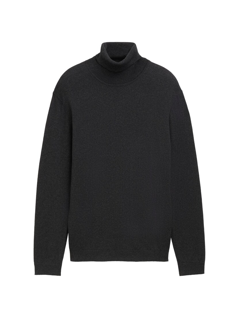 1043267 cottoncashmere turtleneck knit