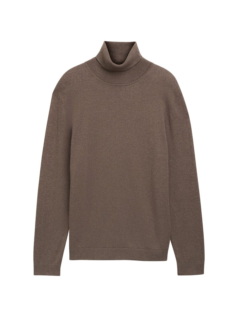 1043267 cottoncashmere turtleneck knit