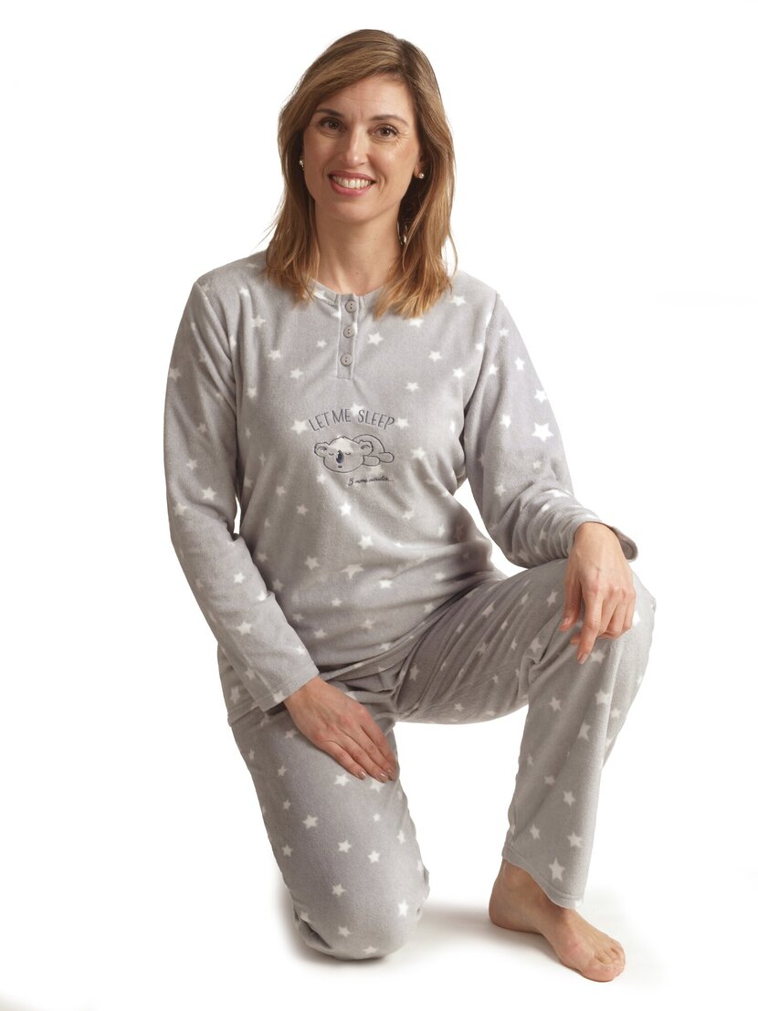 DAMES PYJAMA POLAR