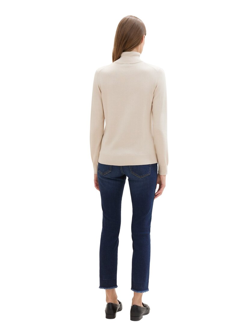 1042959 knit basic turtleneck