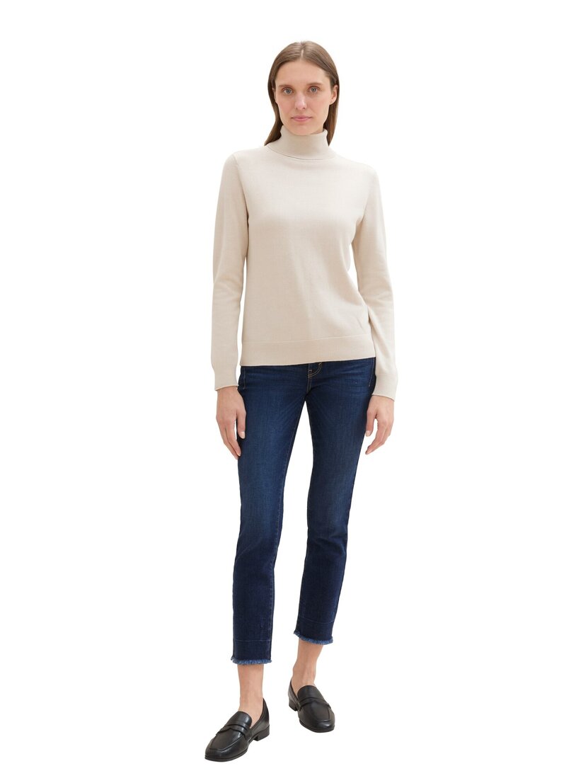 1042959 knit basic turtleneck