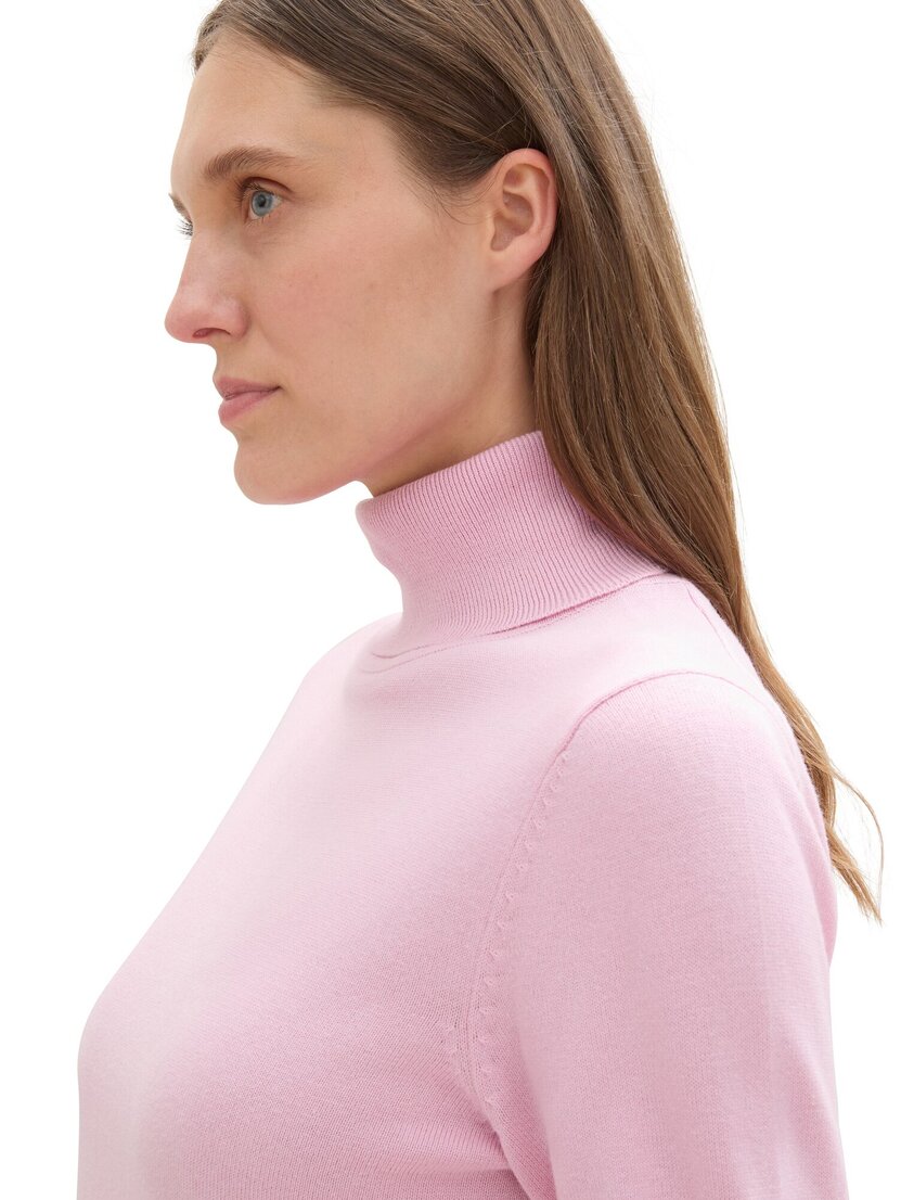 1042959 knit basic turtleneck