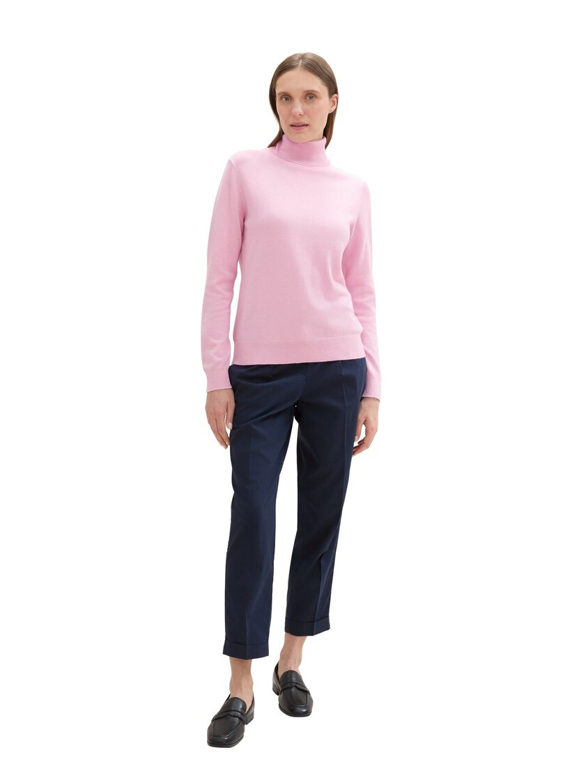 1042959 knit basic turtleneck