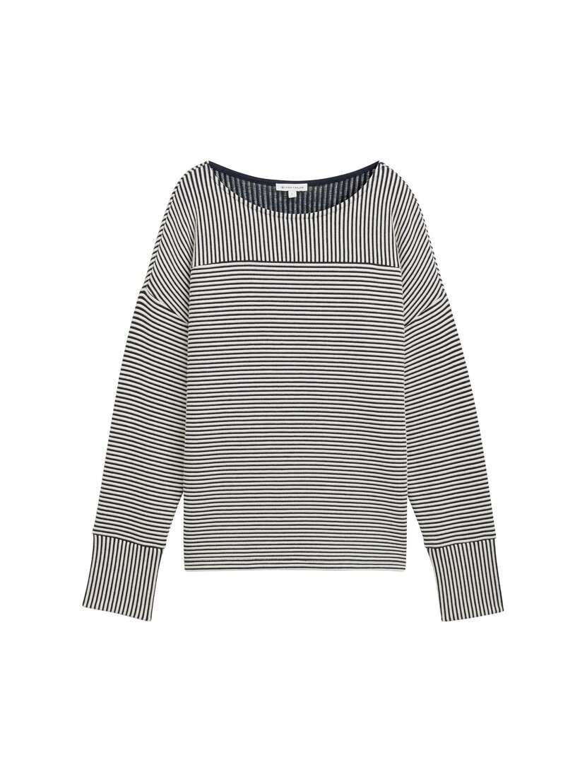 1043172 Sweatshirt stripe mix