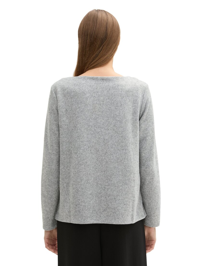 1043168 Sweatshirt cosy rib