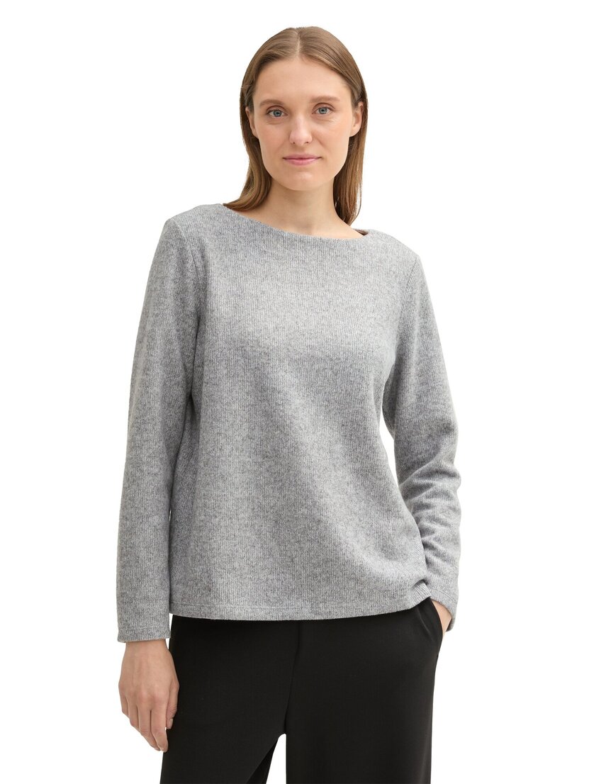 1043168 Sweatshirt cosy rib